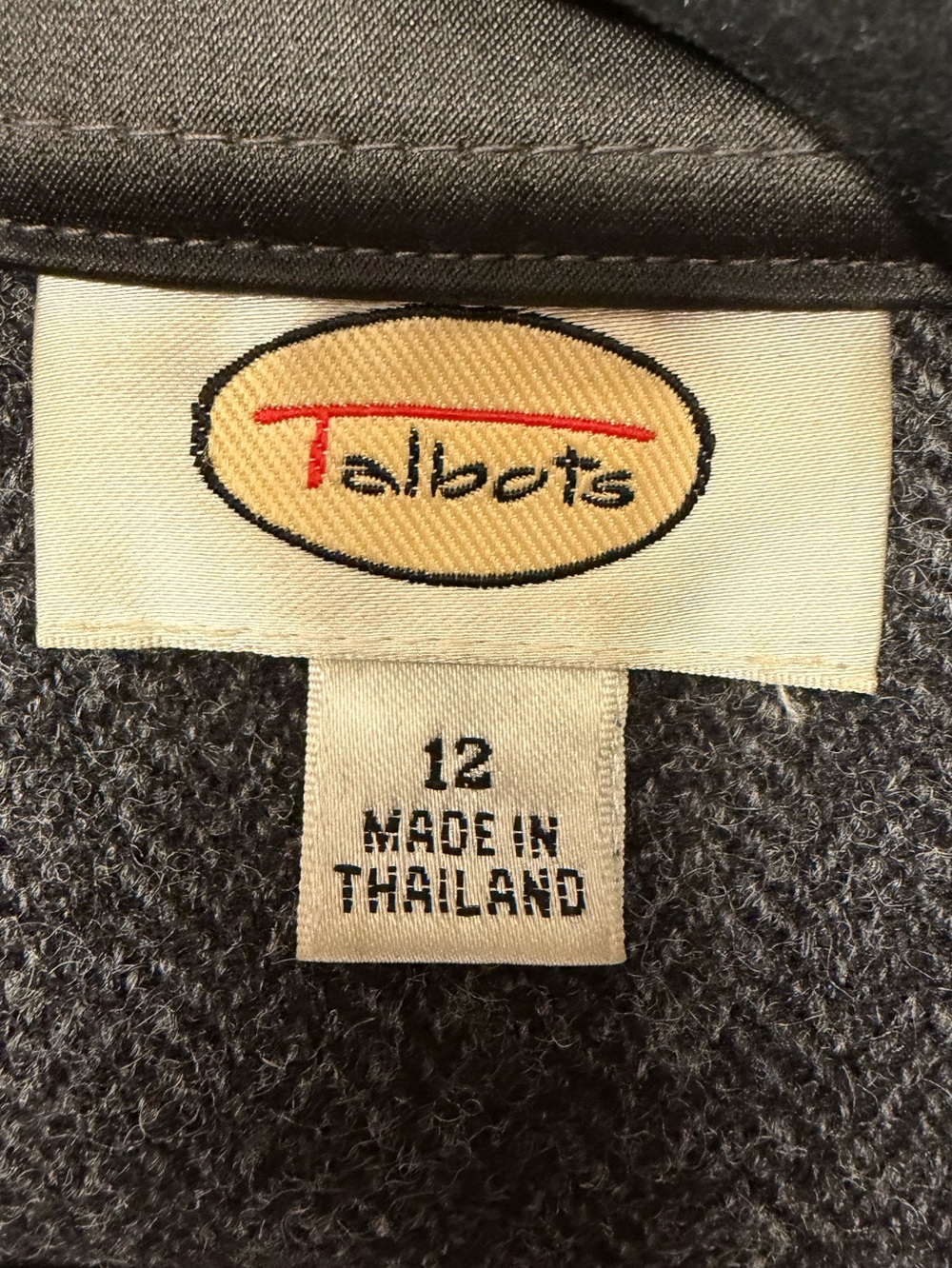 Talbots Wool Belted Jacket - Picture 7 of 8